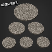 Cobblestone Bases  - Goonmaster | Wargaming | Roleplaying Games | 25mm | 35mm | City | Town | 25mm | 35mm | 50mm