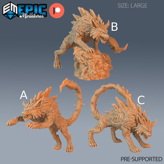 Lupion Wolf Scorpion  - Epic Miniatures | 28mm | 32mm | Chimera | Manticore