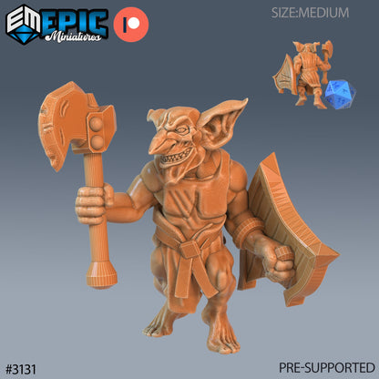 Wicked Goblin Tribe - Epic Miniatures | 28mm | 32mm | Shaman | Warrior | Fighter | Mercenary | Bomber | Spear
