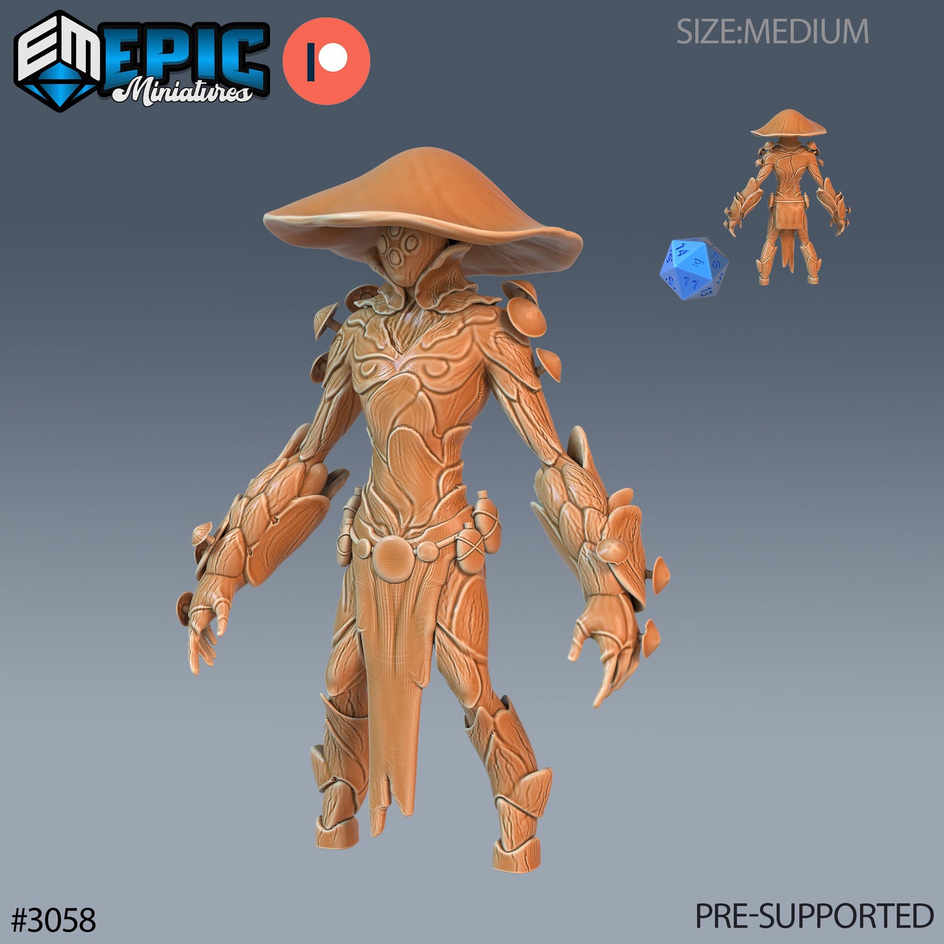 Mushroom Folk - Epic Miniatures | 28mm | 32mm | Fungus | Shroom
