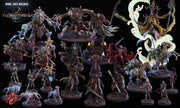 Skeleton Warriors - Crippled God Foundry - The Dread Council | 32mm | Vampire | Soldier | Army | Guard