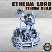 Ethereum Lord - Print Minis | Sci Fi | General | Imperial | 28mm Heroic | Guard | Psychic | MechanicFist