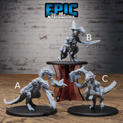 Two Headed Dragon Adventurer - Epic Miniatures | 28mm | 32mm | PC | Wizard | Sorcerer | Spell Sword