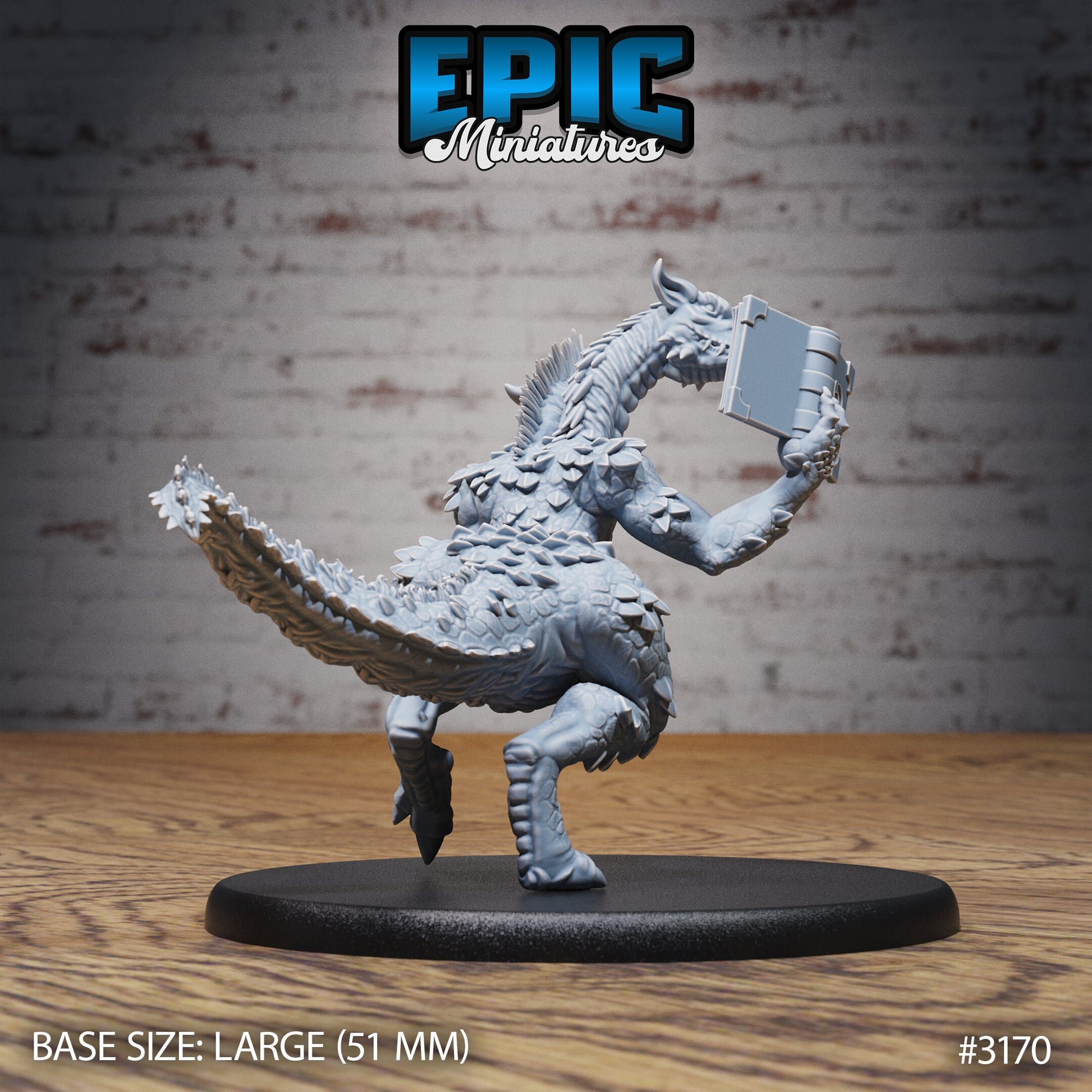 Two Headed Dragon Adventurer - Epic Miniatures | 28mm | 32mm | PC | Wizard | Sorcerer | Spell Sword