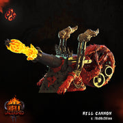 Hell Cannon- Crippled God Foundry | Hell Unleashed  | 32mm | Demon | Chaos | Tank | Artillery