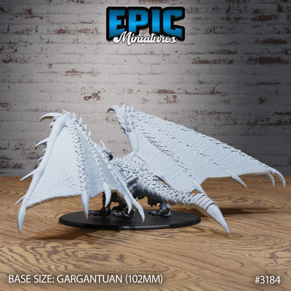 Calamity Dragon- Epic Miniatures | 28mm | 32mm | PC | Black | Ancient | Gargantuan