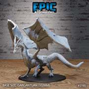Shadow Dragon- Epic Miniatures | 28mm | 32mm | PC | Black | Ancient | Gargantuan | Night