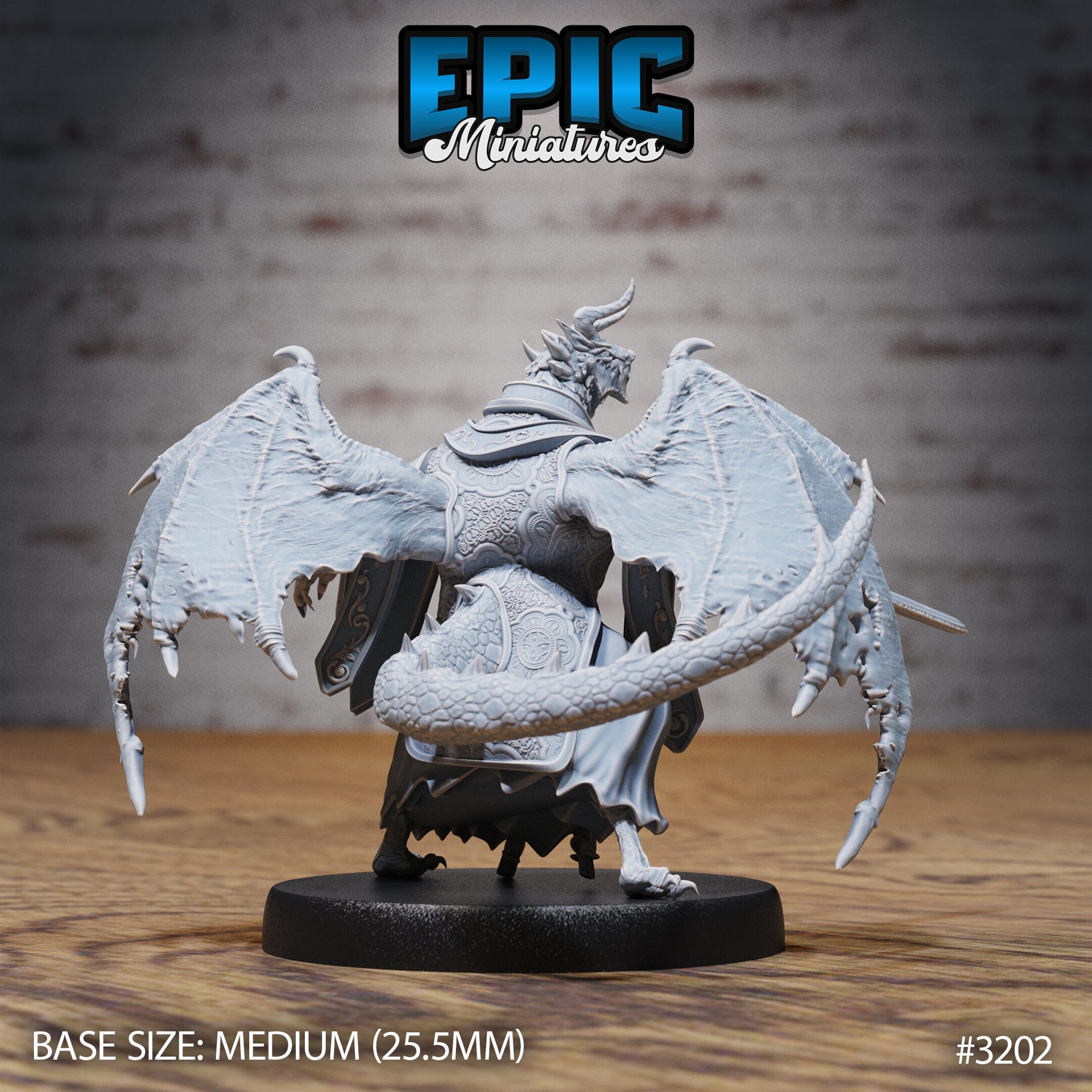 Hunters Guid bahamut Cleric - Epic Miniatures | 28mm | 32mm | PC | Sorcerer | Priest | Warlock