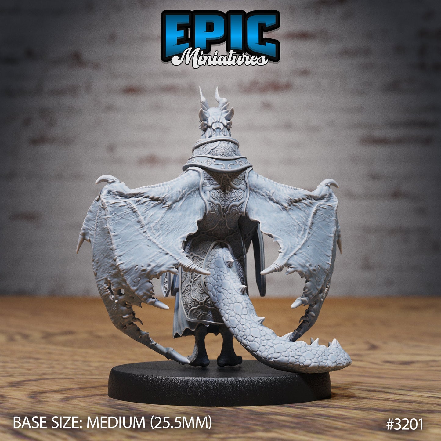 Hunters Guid bahamut Cleric - Epic Miniatures | 28mm | 32mm | PC | Sorcerer | Priest | Warlock