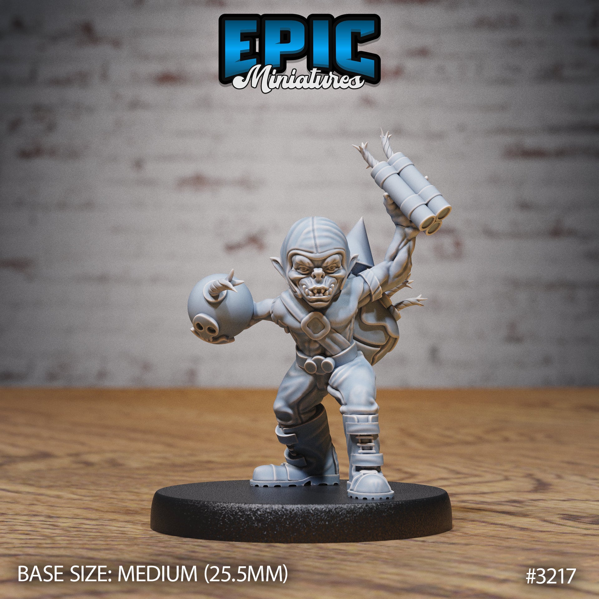 Steam Goblins - Epic Miniatures | Steam Inventions | 28mm | 32mm | PC | Steampunk | Boxer | Engineer | Gunner | Rocket