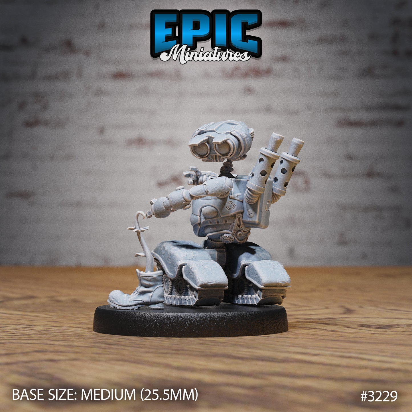 Trash Burner Automaton - Epic Miniatures | Steam Inventions | 28mm | 32mm | PC | Apocalpse | Steampunk | Guard | Tank