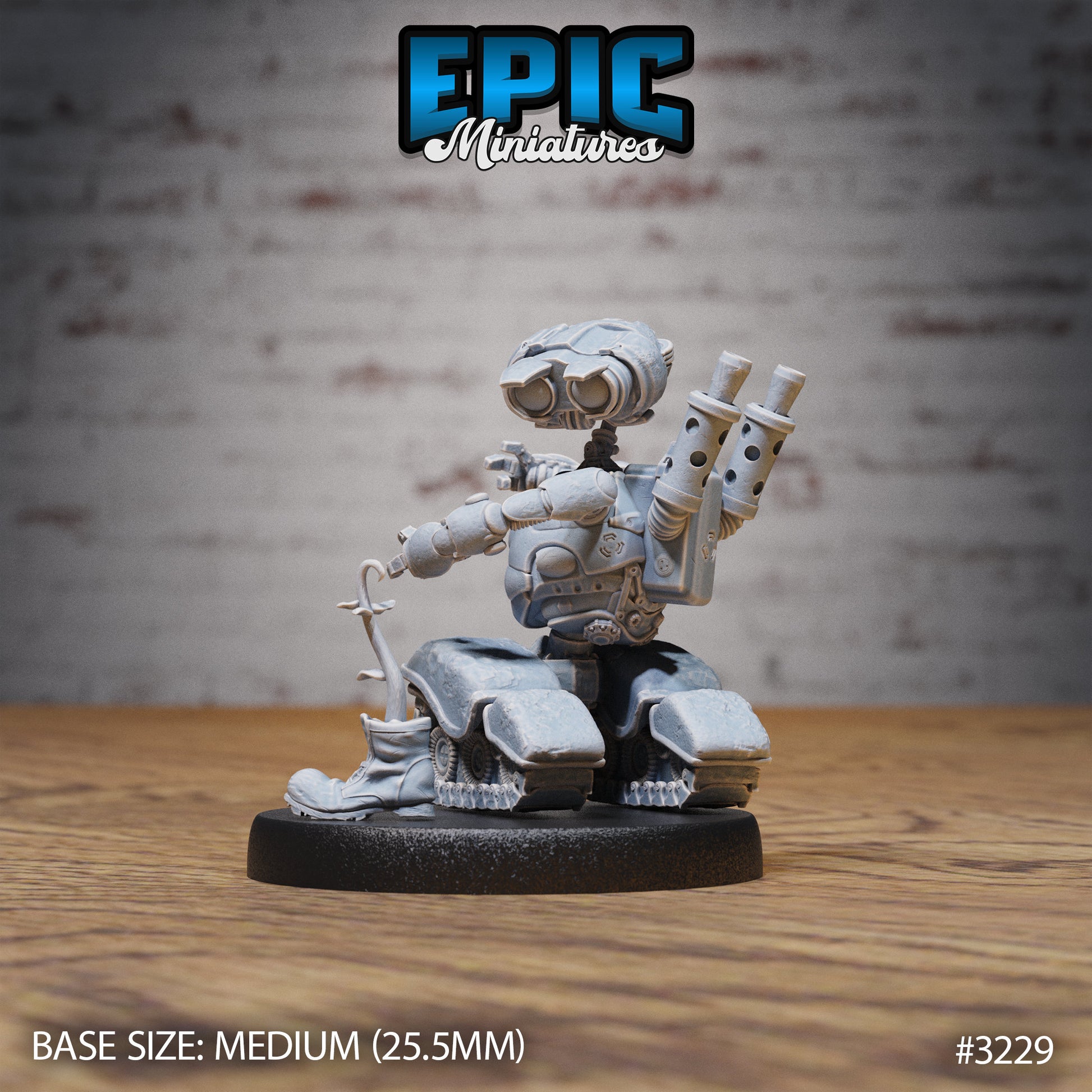 Trash Burner Automaton - Epic Miniatures | Steam Inventions | 28mm | 32mm | PC | Apocalpse | Steampunk | Guard | Tank