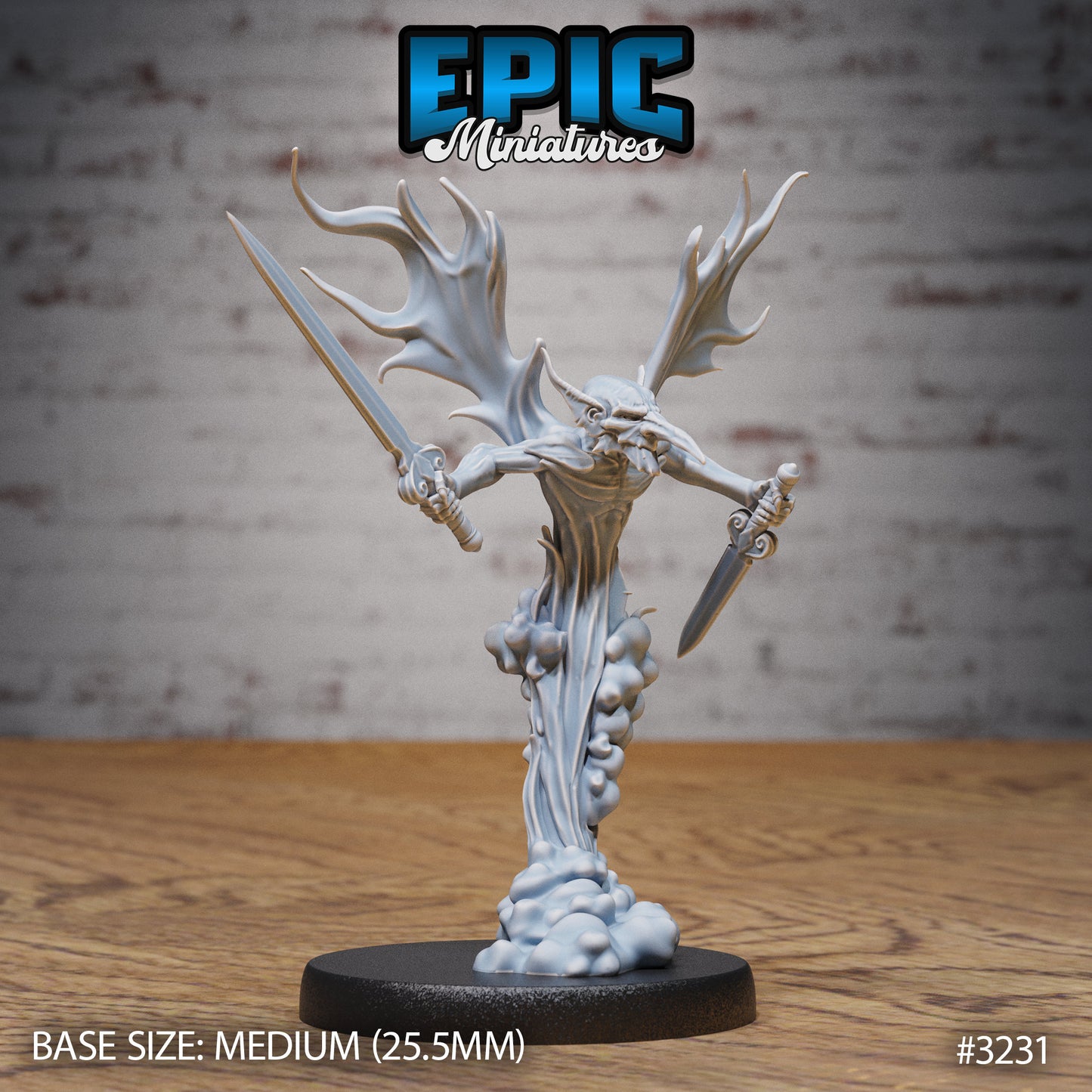 Steam Mephit - Epic Miniatures | Steam Inventions | 28mm | 32mm | PC | Fire | Demon | Goblin | Dust