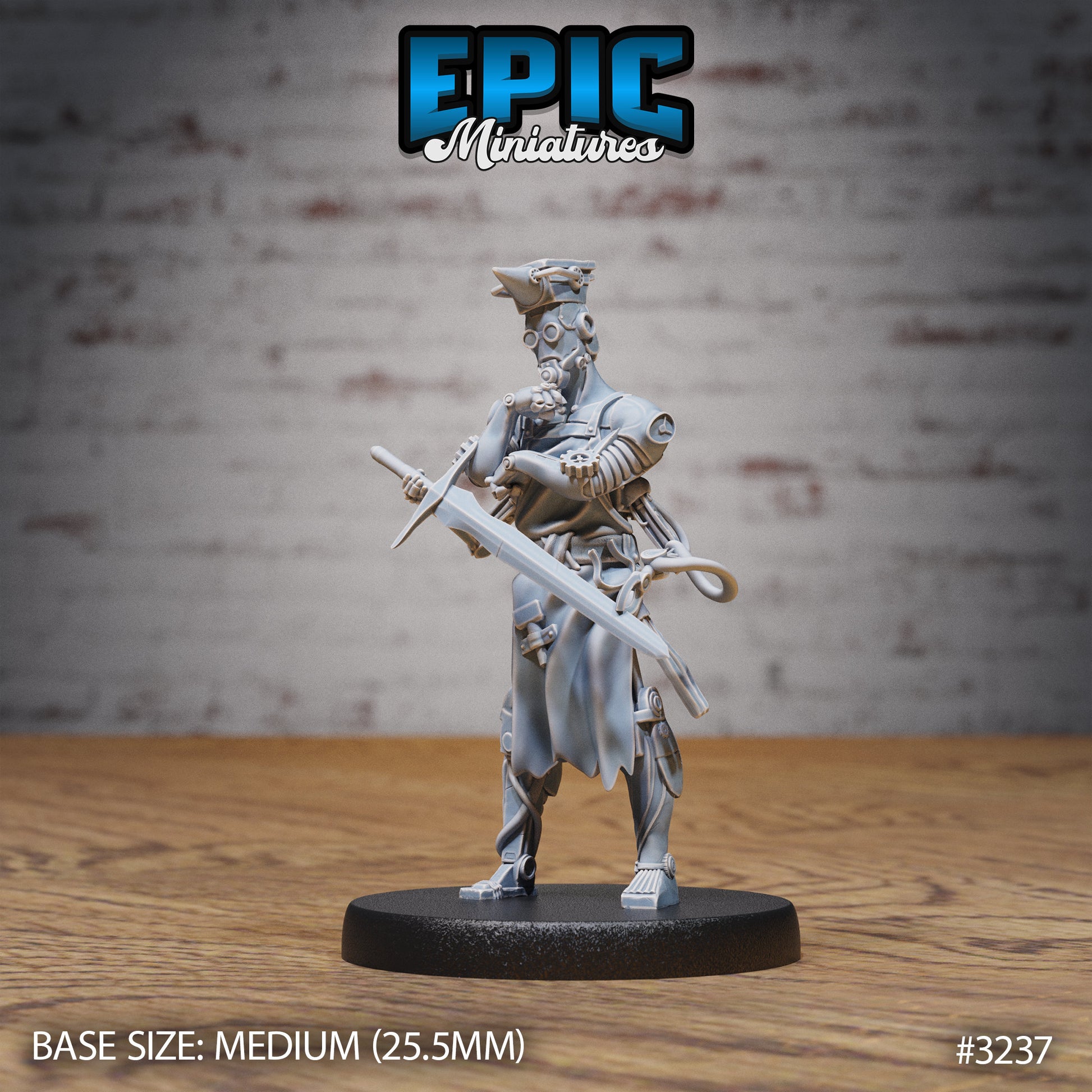 Construct Blacksmith - Epic Miniatures | Steam Inventions | 28mm | 32mm | PC | Engineer| Steampunk | Robot | Mech
