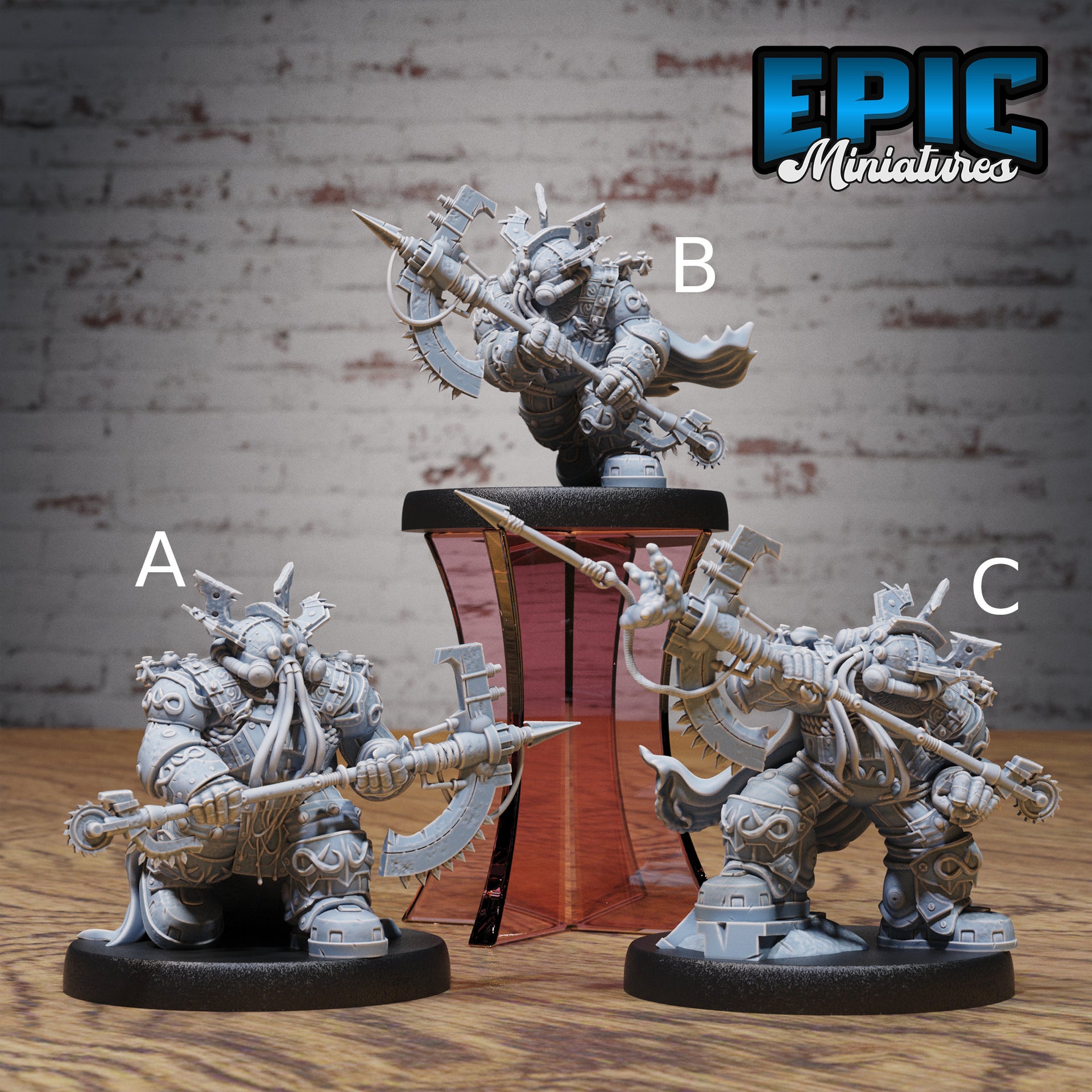 Diving Dwarf Adventurer - Epic Miniatures | Steam Inventions | 28mm | 32mm | Steampunk | Deep Sea | Sailor