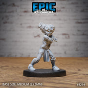 Gnome Tinkerer Female - Epic Miniatures | Steam Inventions | 28mm | 32mm | Steampunk | Engineer | Arcanist | Inventor