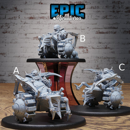 Wheelchair Goblin - Epic Miniatures | Steam Inventions | 28mm | 32mm | Steampunk | Warlord | Racer | Boss