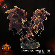 Adramalech, Prince of Hell - Crippled God Foundry | Hell Unleashed  | 32mm | Demon | Chaos