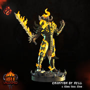 Champion of Hell - Crippled God Foundry | Hell Unleashed  | 32mm | Demon | Chaos | Elemental