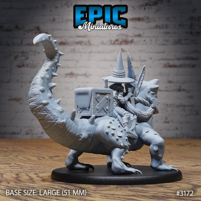 Hunters Guild Lizard - Epic Miniatures | 28mm | 32mm | PC | Wizard | Sorcerer | Mount | Iguana | Skink | Giant