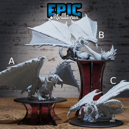 Calamity Dragon- Epic Miniatures | 28mm | 32mm | PC | Black | Ancient | Gargantuan