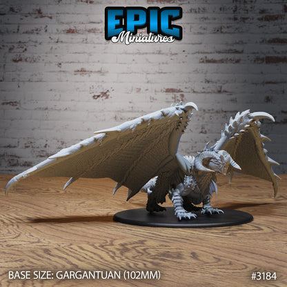 Calamity Dragon- Epic Miniatures | 28mm | 32mm | PC | Black | Ancient | Gargantuan