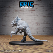 Bipedial Drake - Epic Miniatures | 28mm | 32mm | PC | Demon Hunter | Raptor | Dinosaur Cavalry