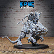 Bipedial Drake - Epic Miniatures | 28mm | 32mm | PC | Demon Hunter | Raptor | Dinosaur Cavalry