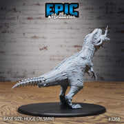 Zombie T-Rex - Epic Miniatures | 32mm | Pirate Scourge | Hue | Dinosaur | Undead | Tyrannosaurus