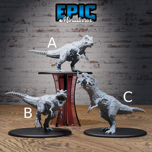 Zombie T-Rex - Epic Miniatures | 32mm | Pirate Scourge | Hue | Dinosaur | Undead | Tyrannosaurus