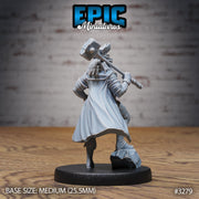 Dragonborn Pirate - Epic Miniatures | 32mm | Pirate Scourge | Captain | Swashbuckler | Rogue | Lizardfolk