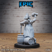 Dragonborn Pirate - Epic Miniatures | 32mm | Pirate Scourge | Captain | Swashbuckler | Rogue | Lizardfolk