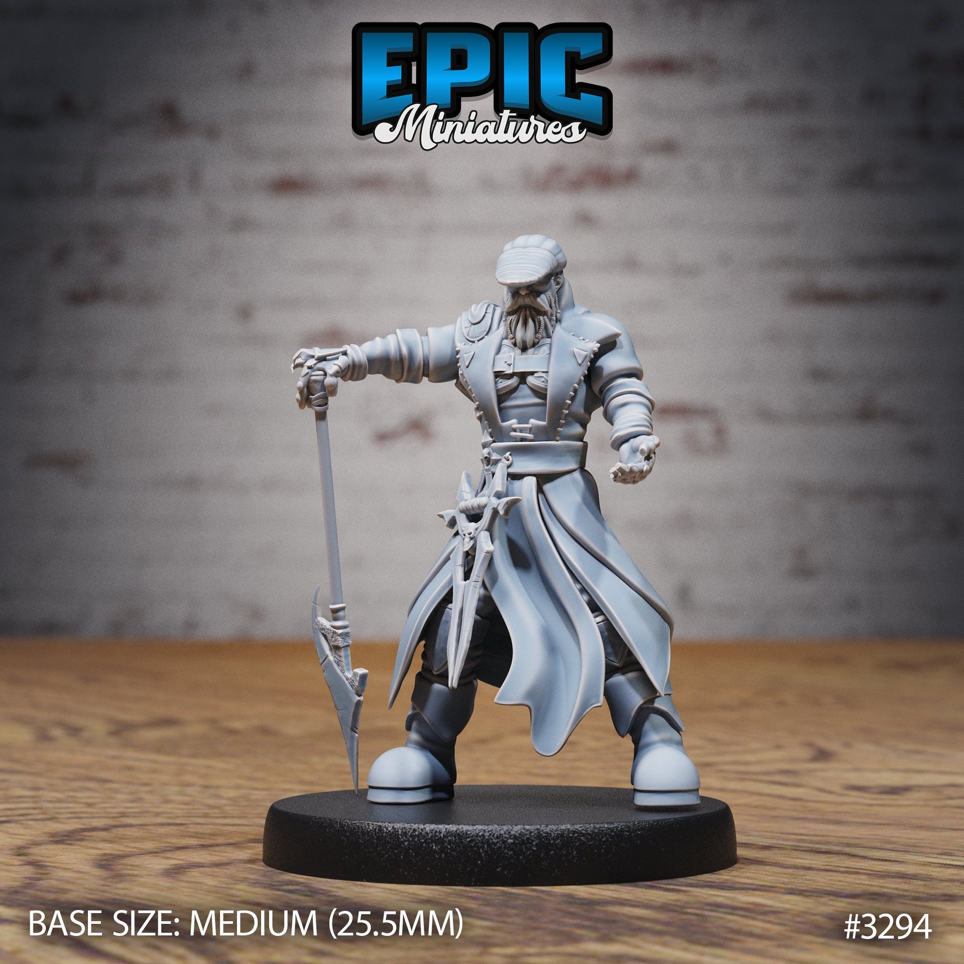 Master Sailor - Epic Miniatures | 32mm | Pirate Scourge | Captain | Swashbuckler | Rogue | Bandit | General