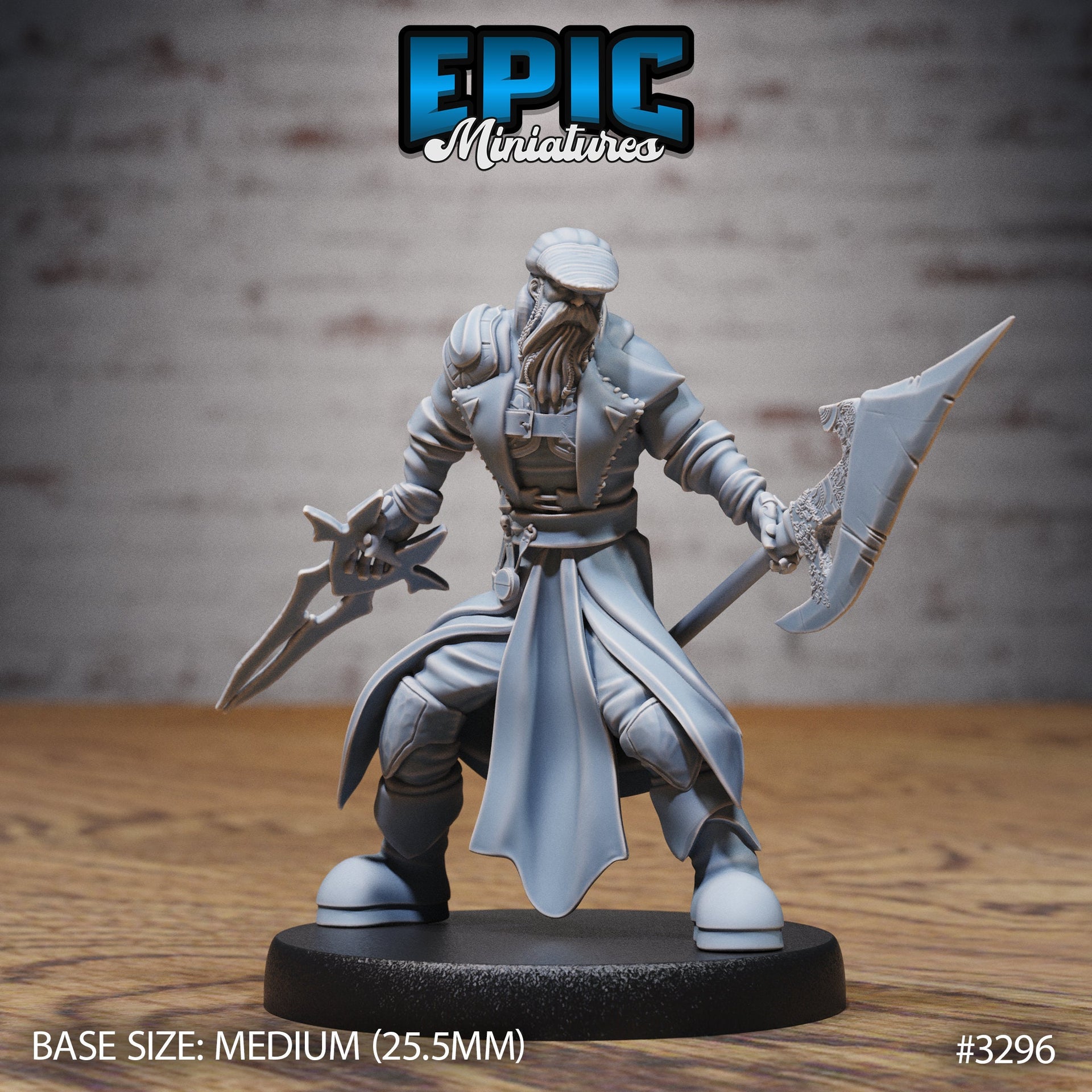 Master Sailor - Epic Miniatures | 32mm | Pirate Scourge | Captain | Swashbuckler | Rogue | Bandit | General