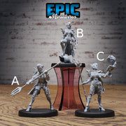 Triton Female - Epic Miniatures | 32mm | Pirate Scourge | Captain | Swashbuckler | Rogue | Sorcerer