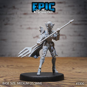 Triton Female - Epic Miniatures | 32mm | Pirate Scourge | Captain | Swashbuckler | Rogue | Sorcerer