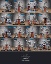 Giant Ice Fiend- Epic Miniatures | 32mm | Ice Age Madness | Huge | Snow | Demon | Devil | Elemental