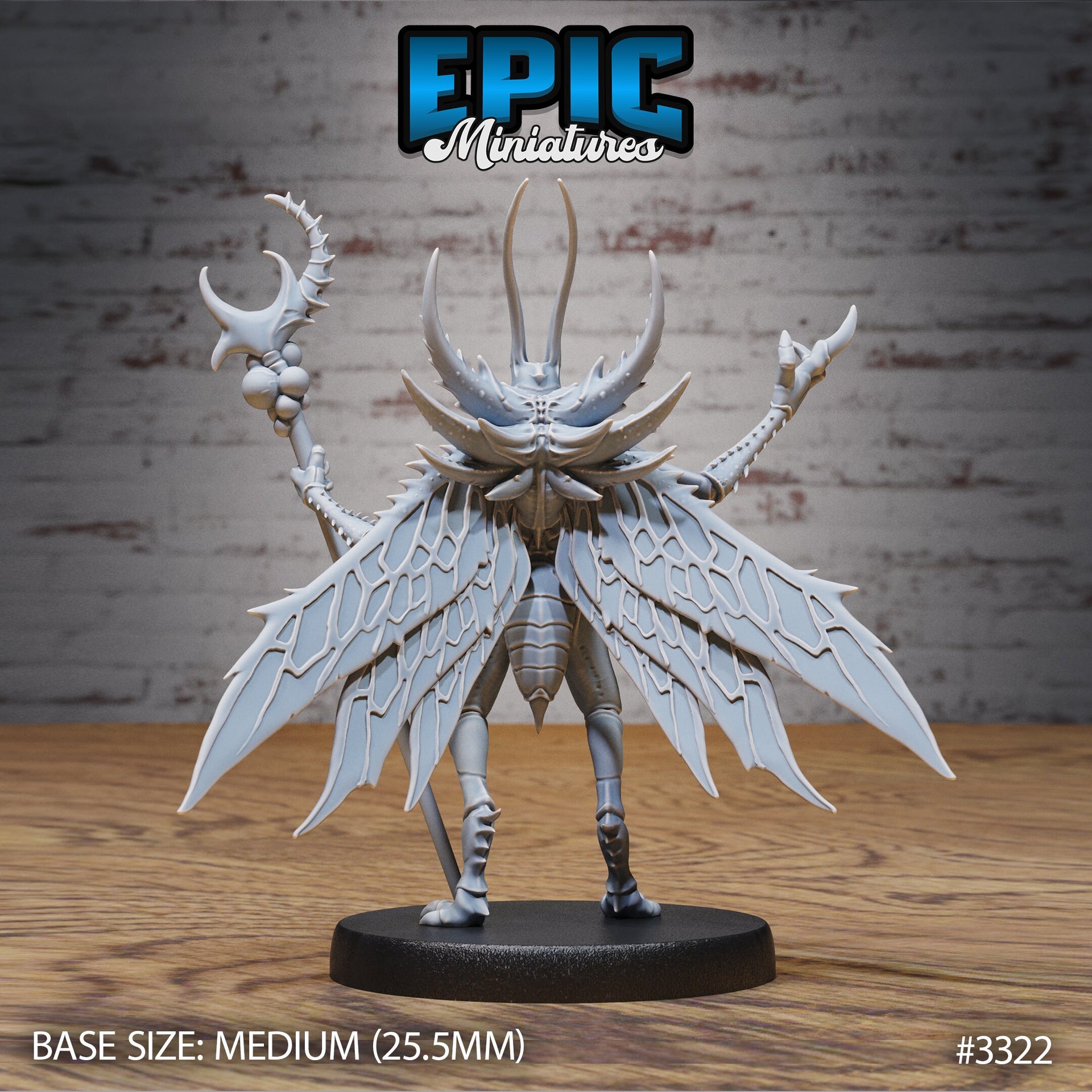 Mosquito Folk - Epic Miniatures | 32mm | Insectoid Jungle |Bug | Insect | Shaman | Sorcerer | Assassin