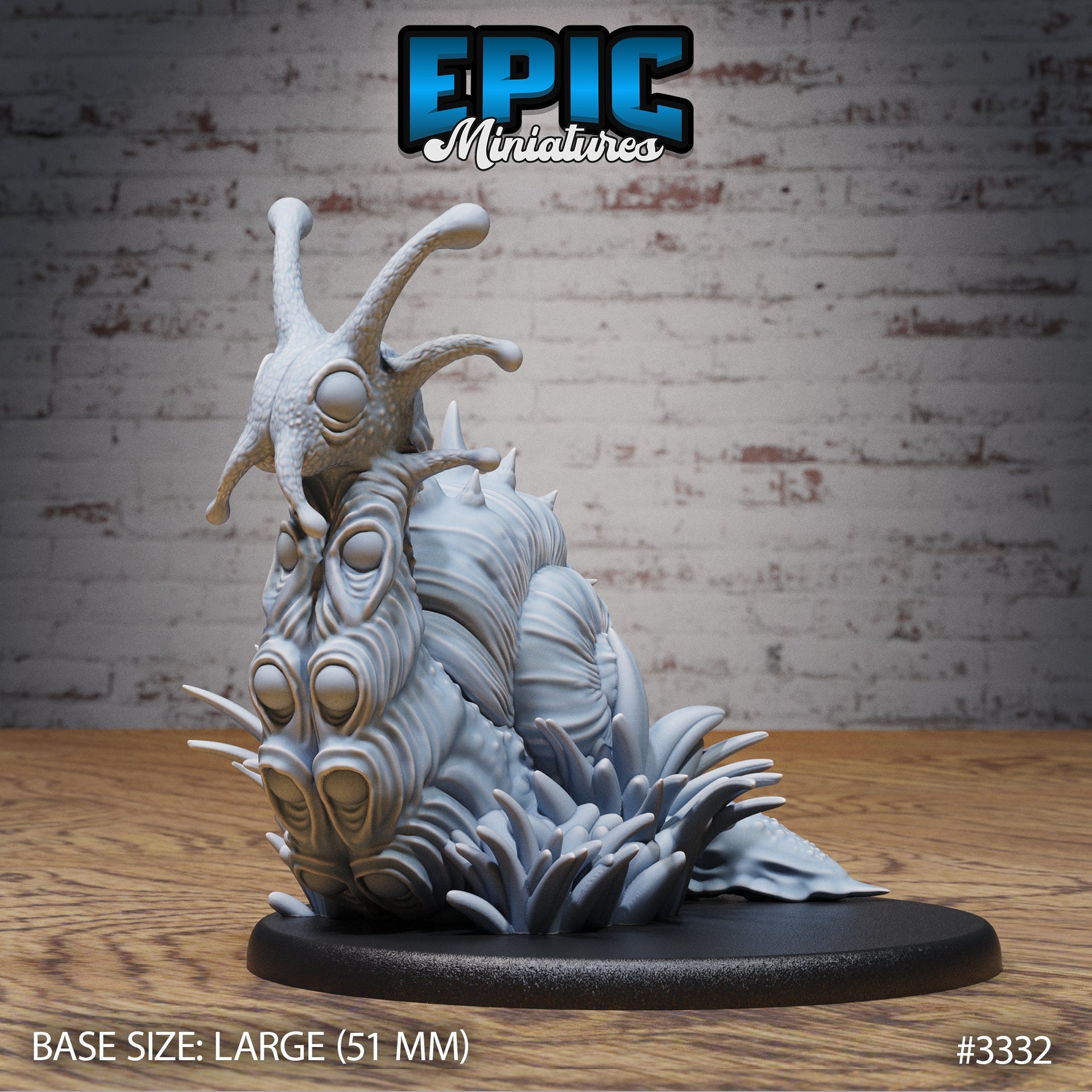 Giant Jungle Snail - Epic Miniatures | 32mm | Insectoid Jungle | Slug | Huge