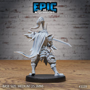 Ninja Insect Warrior - Epic Miniatures | 32mm | Insectoid Jungle | Bug | bugfolk | Scout | Assassin | Warrior | Fighter