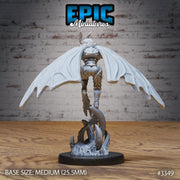 Moth Folk Warrior - Epic Miniatures | 32mm | Insectoid Jungle | Bug | bugfolk | Scout | Rogue | Fighter