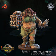 Higvin the beautiful, Hill Giant - Crippled God Foundry | 32mm | Ogre | Ram | Club