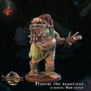 Higvin the beautiful, Hill Giant - Crippled God Foundry | 32mm | Ogre | Ram | Club