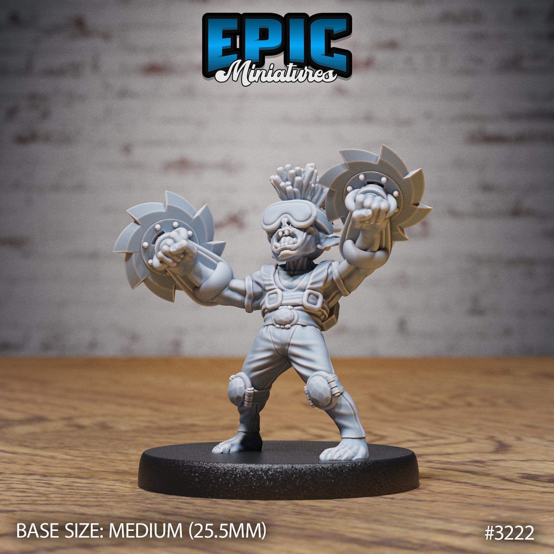 Steam Goblins - Epic Miniatures | Steam Inventions | 28mm | 32mm | PC | Steampunk | Boxer | Engineer | Gunner | Rocket