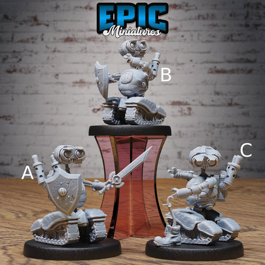 Trash Burner Automaton - Epic Miniatures | Steam Inventions | 28mm | 32mm | PC | Apocalpse | Steampunk | Guard | Tank