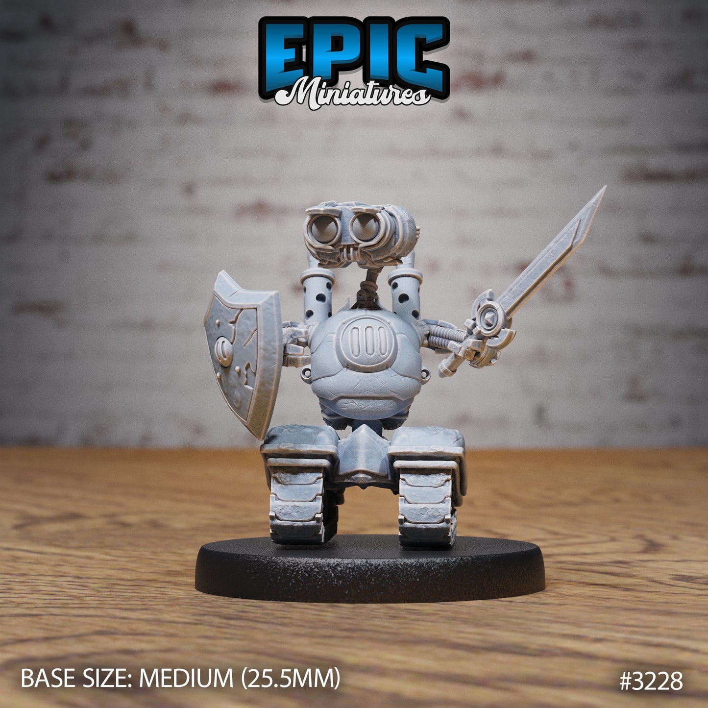 Trash Burner Automaton - Epic Miniatures | Steam Inventions | 28mm | 32mm | PC | Apocalpse | Steampunk | Guard | Tank