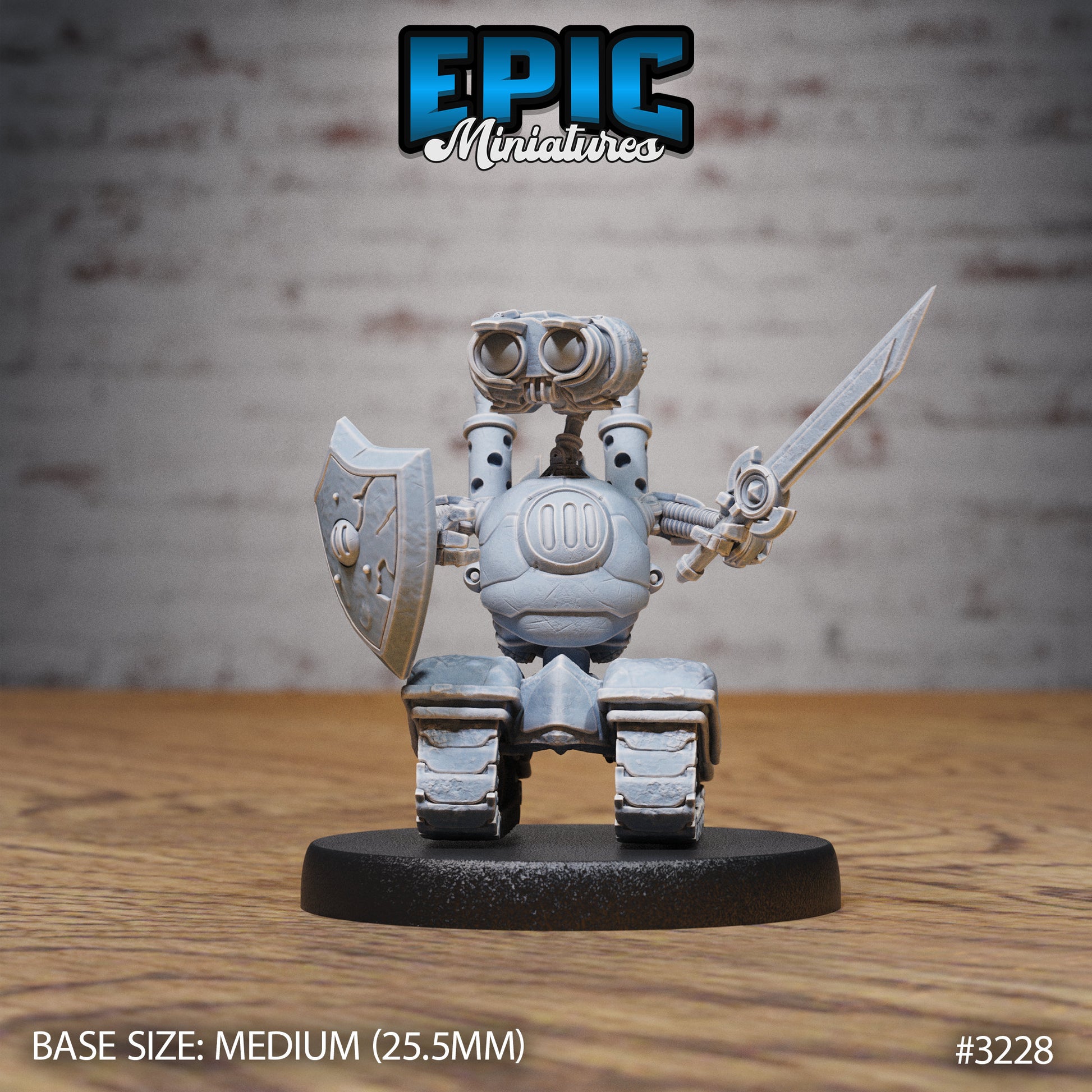 Trash Burner Automaton - Epic Miniatures | Steam Inventions | 28mm | 32mm | PC | Apocalpse | Steampunk | Guard | Tank