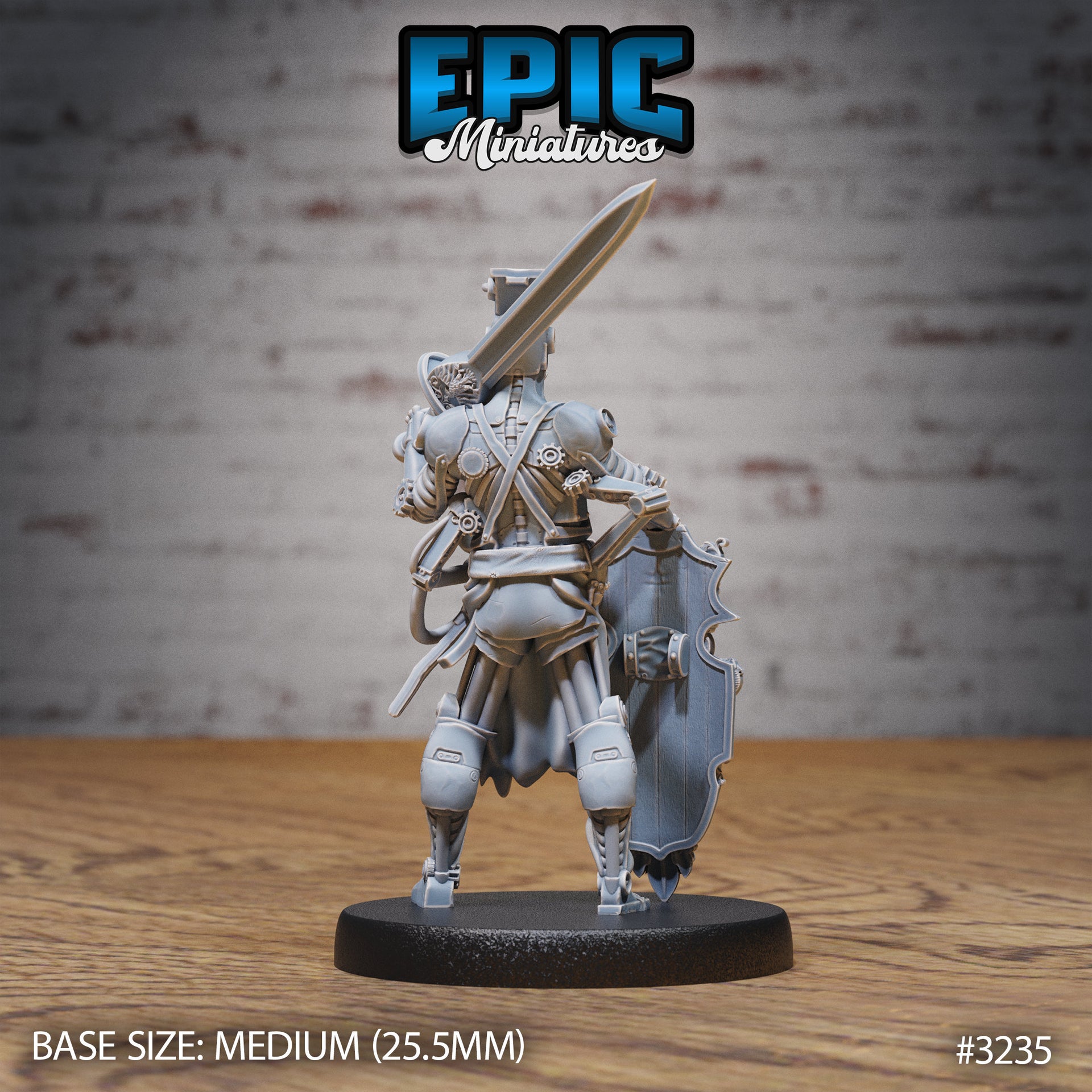 Construct Blacksmith - Epic Miniatures | Steam Inventions | 28mm | 32mm | PC | Engineer| Steampunk | Robot | Mech