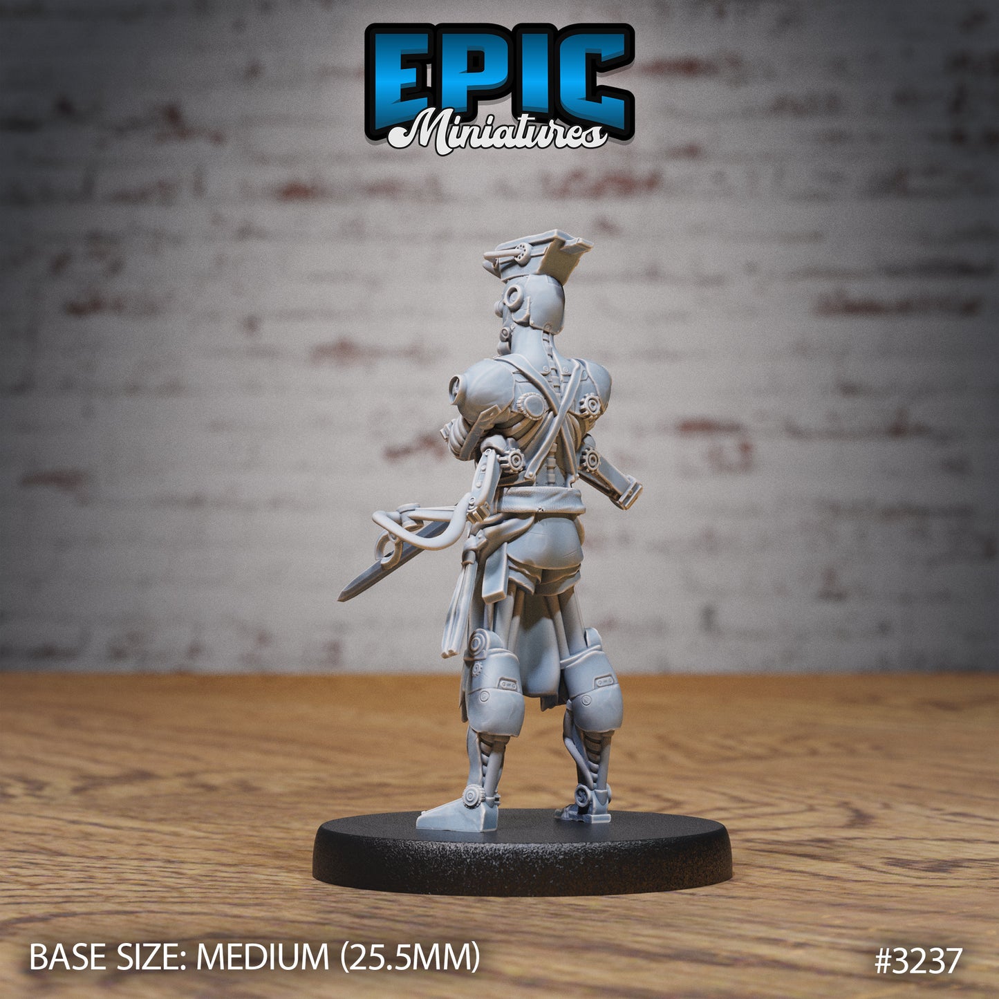 Construct Blacksmith - Epic Miniatures | Steam Inventions | 28mm | 32mm | PC | Engineer| Steampunk | Robot | Mech