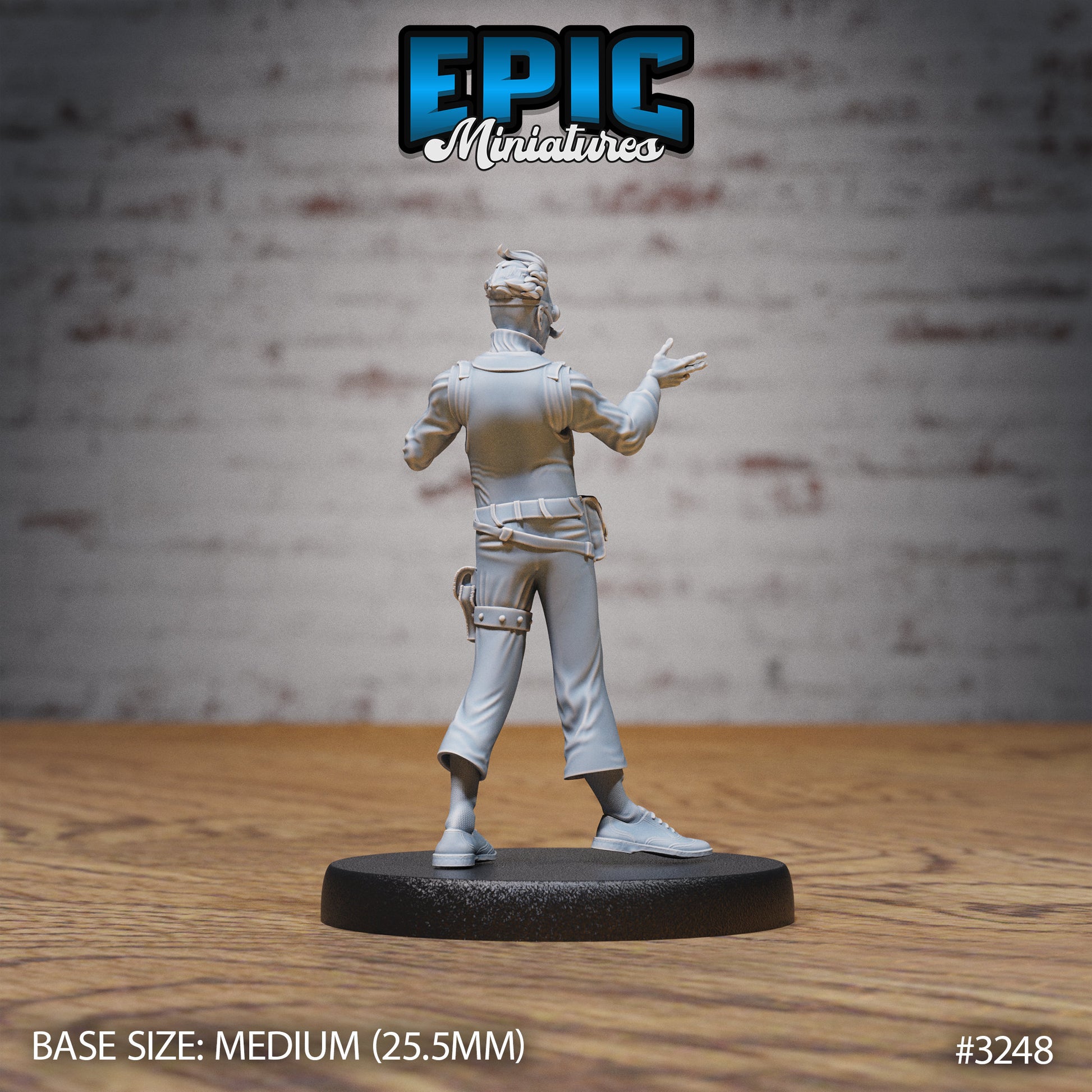 Inventor Joseph - Epic Miniatures | Steam Inventions | 28mm | 32mm | Steampunk | Scientist | Experiment | Tesla